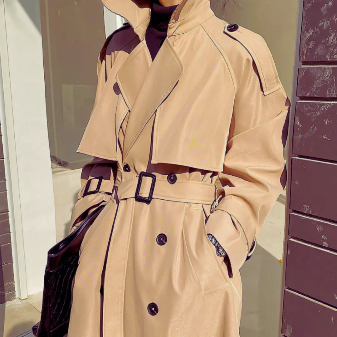 Poplin Trench Coat