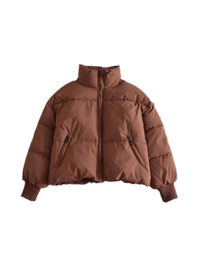 Cropped Puffer Jacket