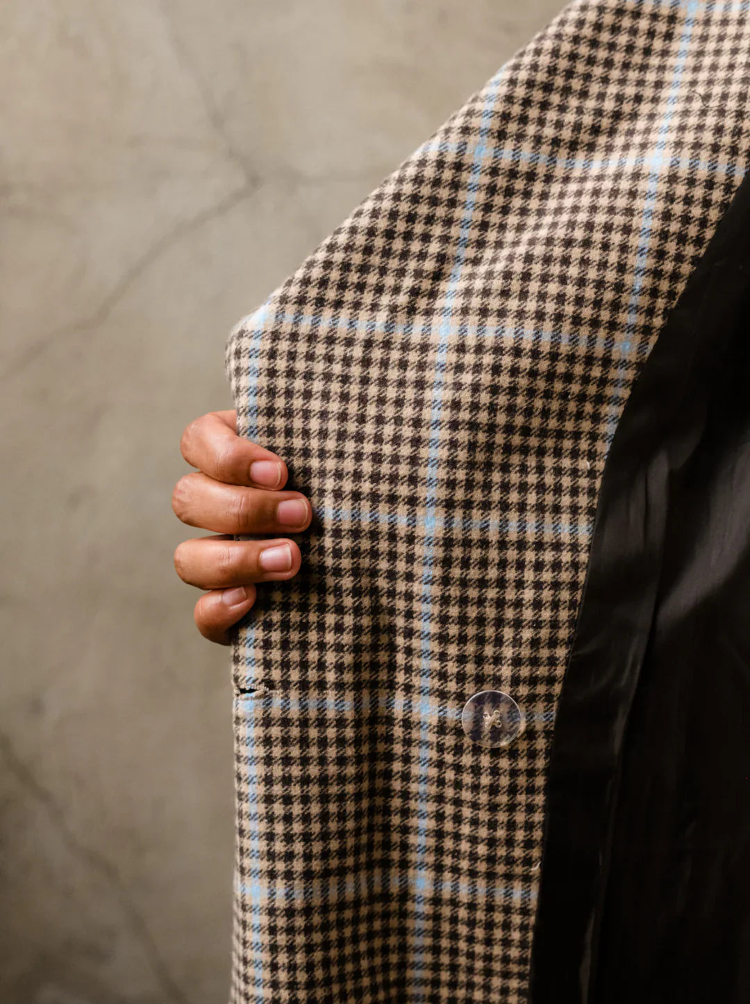 Plaid Overcoat - KalisaHoldings