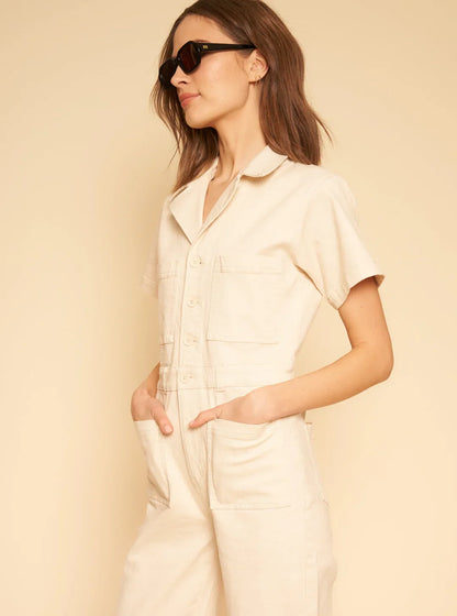 Natural Jumpsuit - KalisaHoldings