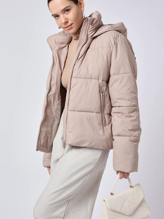 Cropped Puffer Jacket